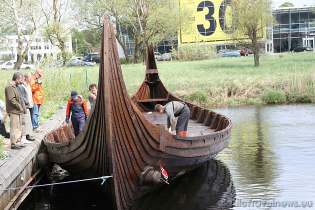 Ir ieplānots, ka šī gada jūnijā vikingu kuģis dosies pa Baltijas jūru uz Ventspili, tad gar Gotlandi uz Zviedriju