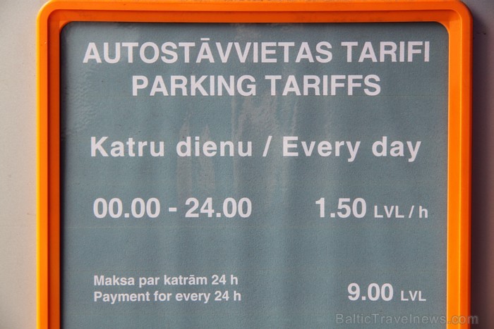 SIA «EuroPark Latvia» pakalpojumu cenas viesnīcas Radisson Blu Elizabete viesiem [2]