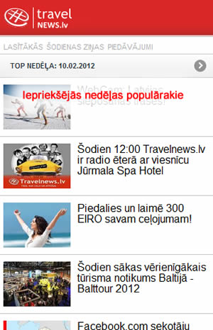 mobila versija top ziņas