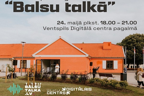 Ventspils Digitālais centrs Piektdienas vakara pastaigā aicina iesaistīties Balsu talkā