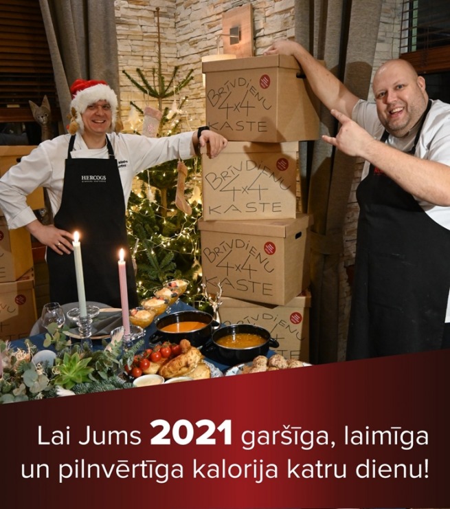 Restorāns «Hercogs Mārupe» ir viens no retajiem Pierīgā, kas pandemijas laikā var lepoties ar bagātīgu ēdienkarti 296534