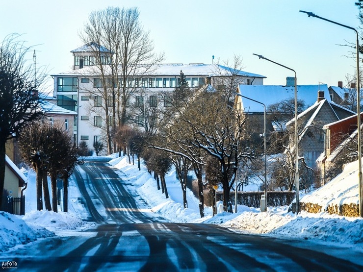 Madona ieslīgst ziemas apskāvienos. Foto: Madona.lv 297631