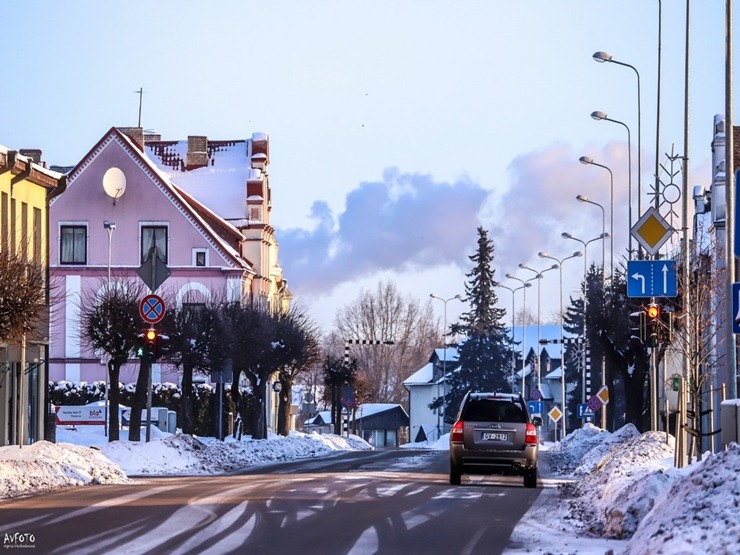 Madona ieslīgst ziemas apskāvienos. Foto: Madona.lv 297642