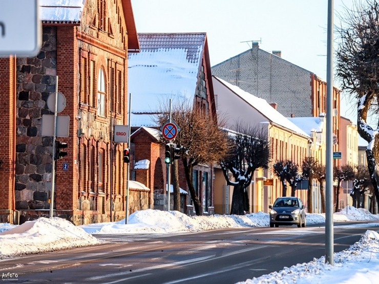 Madona ieslīgst ziemas apskāvienos. Foto: Madona.lv 297621
