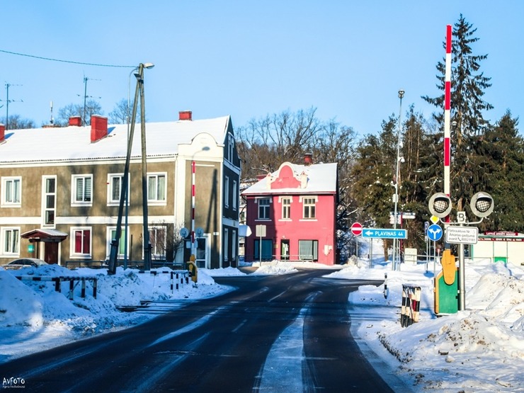 Madona ieslīgst ziemas apskāvienos. Foto: Madona.lv 297623