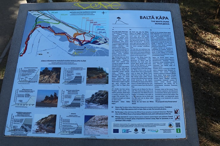 Travelnews.lv apmeklē Balto kāpu Saulkrastos 300623