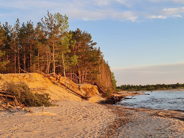 Travelnews.lv pirmo reizi apmeklē Gaujas ietekas labo krastu un Rīgas jūras līča pludmali saulrietā Travelnews.lv pirmo reizi apmeklē Gaujas ietekas labo krastu un Rīgas jūras līča pludmali saulrietā 301300