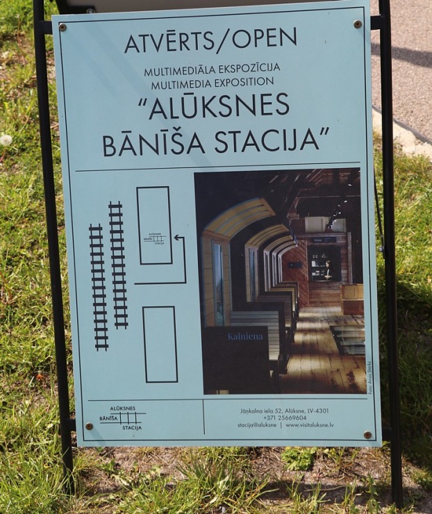 Travelnews.lv apmeklē muzeja ekspozīciju «Alūksnes Bānīša stacija» 302632