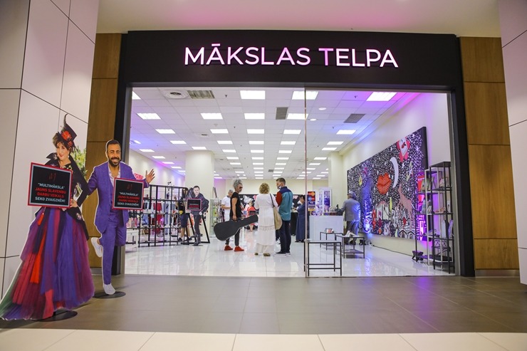 Mākslinieku pop-up veikala «Multimāksla» atklāšana t/c «Domina Shopping» 305175