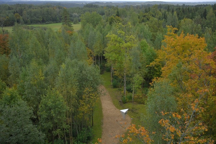 Skatu torņu apceļotājiem jauns tūrisma objekts - Taborkalna skatu torņis Jēkabpils novadā. Foto: Jekabpils.lv Skatu torņu apceļotājiem jauns tūrisma objekts - Taborkalna skatu torņis Jēkabpils novadā. Foto: Jekabpils.lv 307889