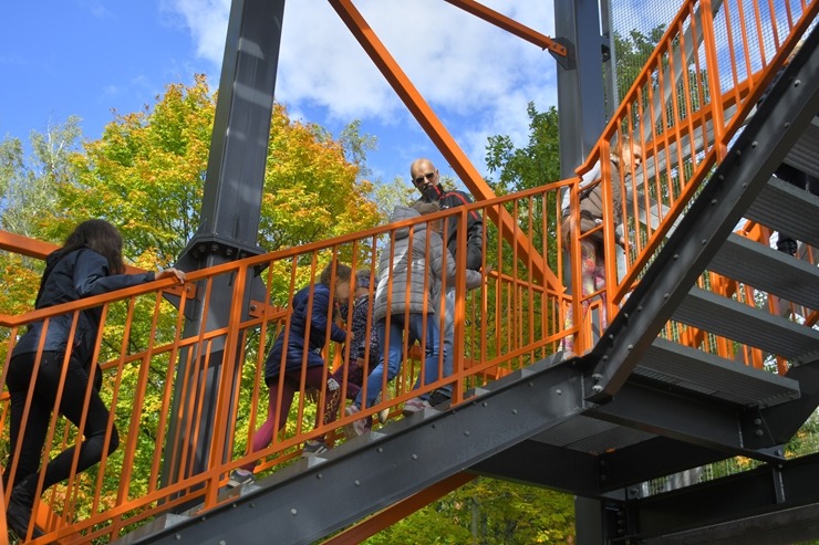 Skatu torņu apceļotājiem jauns tūrisma objekts - Taborkalna skatu torņis Jēkabpils novadā. Foto: Jekabpils.lv Skatu torņu apceļotājiem jauns tūrisma objekts - Taborkalna skatu torņis Jēkabpils novadā. Foto: Jekabpils.lv 307881