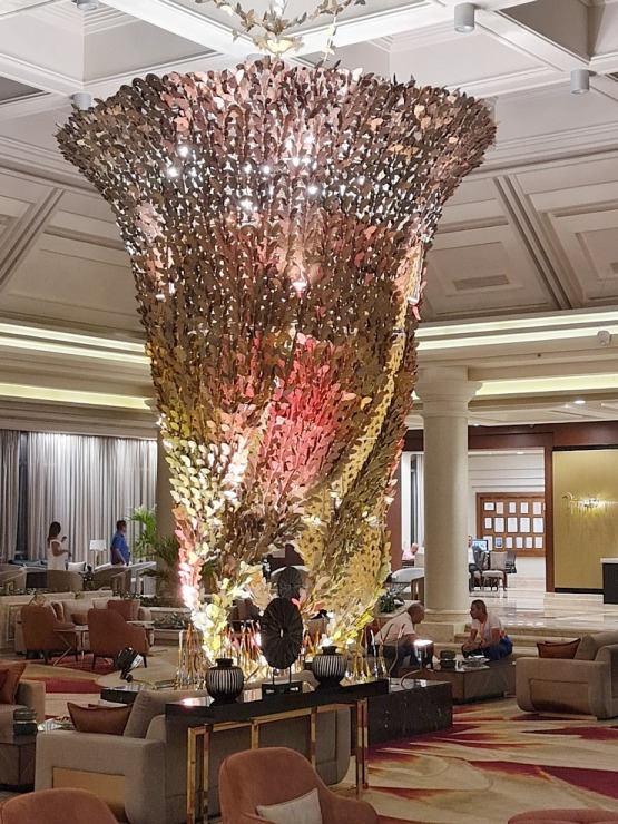 Iepazīstam Šarm el Šeihas 5 zvaigžņu viesnīcas «Rixos Sharm El Sheikh Adult Friendly» galveno ēku Iepazīstam Šarm el Šeihas 5 zvaigžņu viesnīcas «Rixos Sharm El Sheikh Adult Friendly» galveno ēku 310021