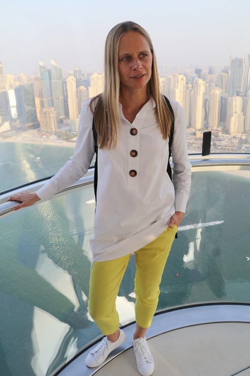 Travelnews.lv 38 minūtes izbauda pasaulē augstākā panorāmas rata «Ain Dubai» braucienu 311501