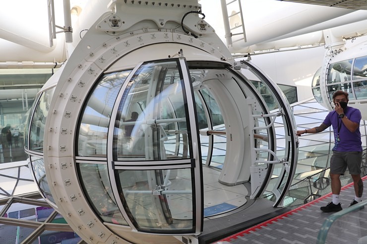 Travelnews.lv 38 minūtes izbauda pasaulē augstākā panorāmas rata «Ain Dubai» braucienu 311505