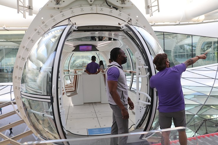 Travelnews.lv 38 minūtes izbauda pasaulē augstākā panorāmas rata «Ain Dubai» braucienu 311480