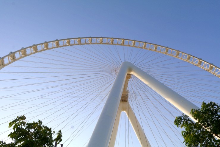 Travelnews.lv 38 minūtes izbauda pasaulē augstākā panorāmas rata «Ain Dubai» braucienu 311481
