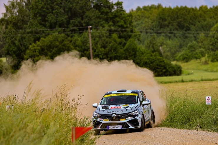 Par Tet Rally Liepāja uzvarētāju pirmoreiz kļūst Mārtiņš Sesks un Renārs Francis. Foto: Gatis Smudzis 319693