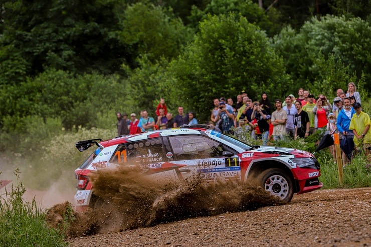 Par Tet Rally Liepāja uzvarētāju pirmoreiz kļūst Mārtiņš Sesks un Renārs Francis. Foto: Gatis Smudzis Par Tet Rally Liepāja uzvarētāju pirmoreiz kļūst Mārtiņš Sesks un Renārs Francis. Foto: Gatis Smudzis 319700