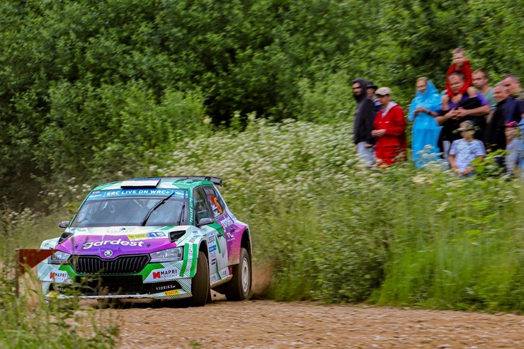 Par Tet Rally Liepāja uzvarētāju pirmoreiz kļūst Mārtiņš Sesks un Renārs Francis. Foto: Gatis Smudzis Par Tet Rally Liepāja uzvarētāju pirmoreiz kļūst Mārtiņš Sesks un Renārs Francis. Foto: Gatis Smudzis 319701