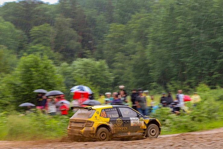 Par Tet Rally Liepāja uzvarētāju pirmoreiz kļūst Mārtiņš Sesks un Renārs Francis. Foto: Gatis Smudzis Par Tet Rally Liepāja uzvarētāju pirmoreiz kļūst Mārtiņš Sesks un Renārs Francis. Foto: Gatis Smudzis 319706