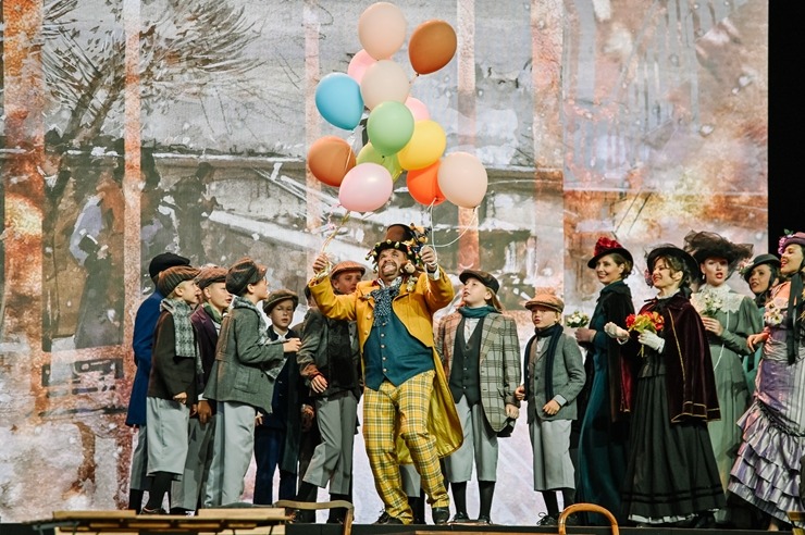 Opermūzikas svētki: Dž. Pučīni operas «Bohēma» oriģināliestudējums Siguldas pilsdrupu estrādē. Foto: : Ginta Zīverte Opermūzikas svētki: Dž. Pučīni operas «Bohēma» oriģināliestudējums Siguldas pilsdrupu estrādē. Foto: : Ginta Zīverte 321057