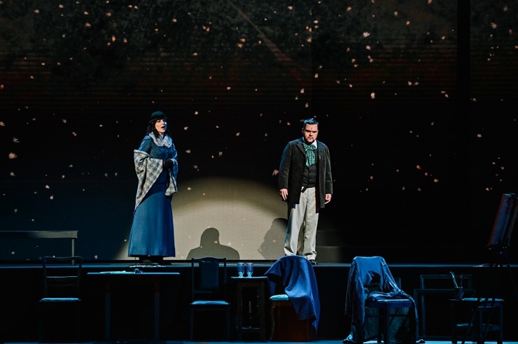 Opermūzikas svētki: Dž. Pučīni operas «Bohēma» oriģināliestudējums Siguldas pilsdrupu estrādē. Foto: : Ginta Zīverte Opermūzikas svētki: Dž. Pučīni operas «Bohēma» oriģināliestudējums Siguldas pilsdrupu estrādē. Foto: : Ginta Zīverte 321070