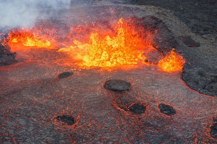 Eksluzīva fotogalerija: Islandes Fagradalsfjadla vulkāna izvirdums tuvplānā. Foto: Priekapuisis 322231