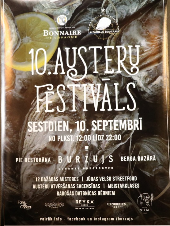 Restorāns «Buržujs» jau desmito reizi organizē grandiozu «Austeru festivālu» Berga bazārā 323731