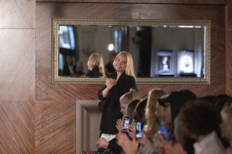 Rīgas modes nedēļā «Riga Fashion Week 2022» prezentējas «SZCZYGIEL» no Polijas. Foto: Mark Litvyakov 325320