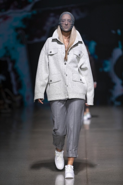 Rīgas modes nedēļā «Riga Fashion Week 2022» prezentējas «Natalija Jansone» no Latvijas. Foto: Mark Litvyakov Rīgas modes nedēļā «Riga Fashion Week 2022» prezentējas «Natalija Jansone» no Latvijas. Foto: Mark Litvyakov 326341