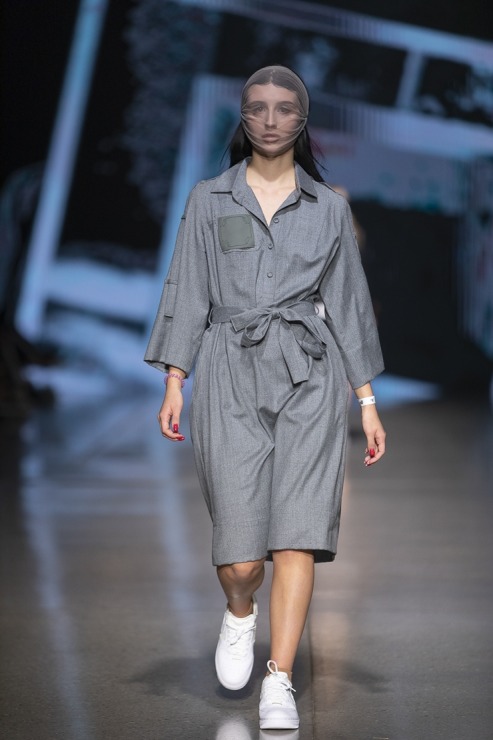 Rīgas modes nedēļā «Riga Fashion Week 2022» prezentējas «Natalija Jansone» no Latvijas. Foto: Mark Litvyakov Rīgas modes nedēļā «Riga Fashion Week 2022» prezentējas «Natalija Jansone» no Latvijas. Foto: Mark Litvyakov 326369