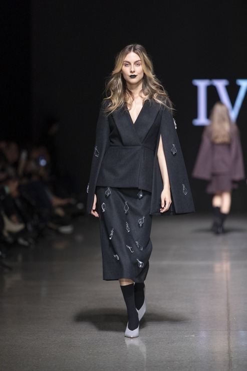 Rīgas modes nedēļā «Riga Fashion Week 2022» prezentējas «Iveta Vecmane» no Latvijas. Foto: Mark Litvyakov Rīgas modes nedēļā «Riga Fashion Week 2022» prezentējas «Iveta Vecmane» no Latvijas. Foto: Mark Litvyakov 326469