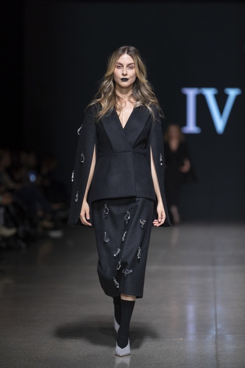 Rīgas modes nedēļā «Riga Fashion Week 2022» prezentējas «Iveta Vecmane» no Latvijas. Foto: Mark Litvyakov Rīgas modes nedēļā «Riga Fashion Week 2022» prezentējas «Iveta Vecmane» no Latvijas. Foto: Mark Litvyakov 326478