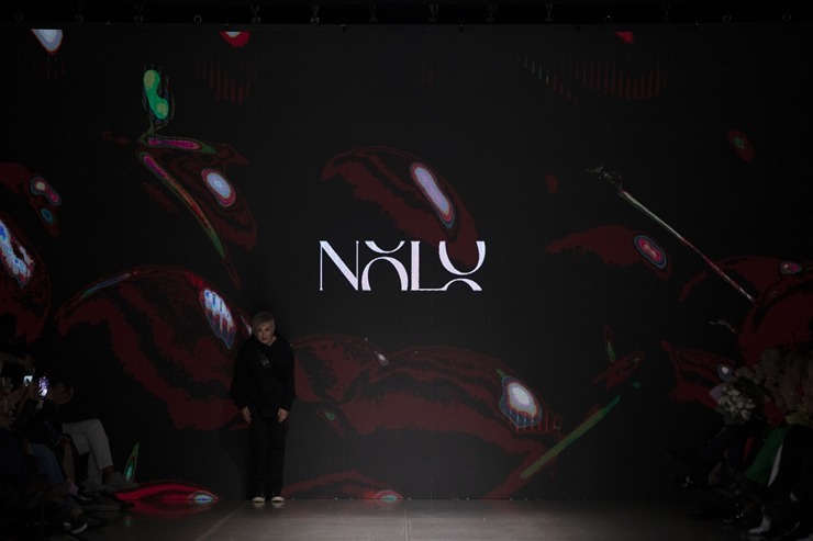 Rīgas modes nedēļā «Riga Fashion Week 2022» prezentējas «Nolo» no Latvijas. Foto: Mark Litvyakov 326550