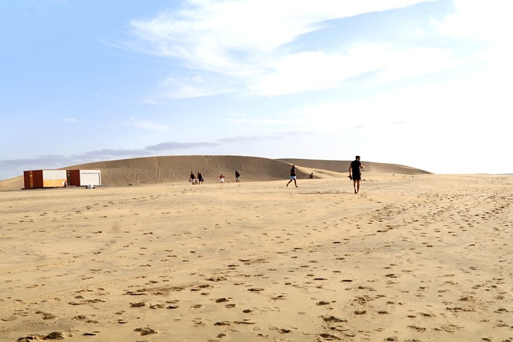 Maspalomas kāpas līdz 20 metru augstumam Grankanāriju salā rada tuksneša sajūtu. Sadarbībā ar Tez Tour Latvia un airBaltic Maspalomas kāpas līdz 20 metru augstumam Grankanāriju salā rada tuksneša sajūtu. Sadarbībā ar Tez Tour Latvia un airBaltic 327746