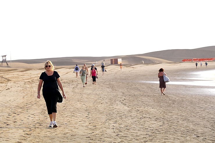 Maspalomas kāpas līdz 20 metru augstumam Grankanāriju salā rada tuksneša sajūtu. Sadarbībā ar Tez Tour Latvia un airBaltic 327729
