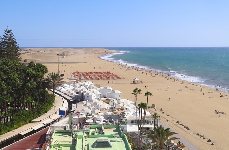 Grankanāriju Maspalomas kāpas ir populāras nūdistu un dabas aizstāvju vidū. Sadarbībā ar Tez Tour Latvia un airBaltic 327784