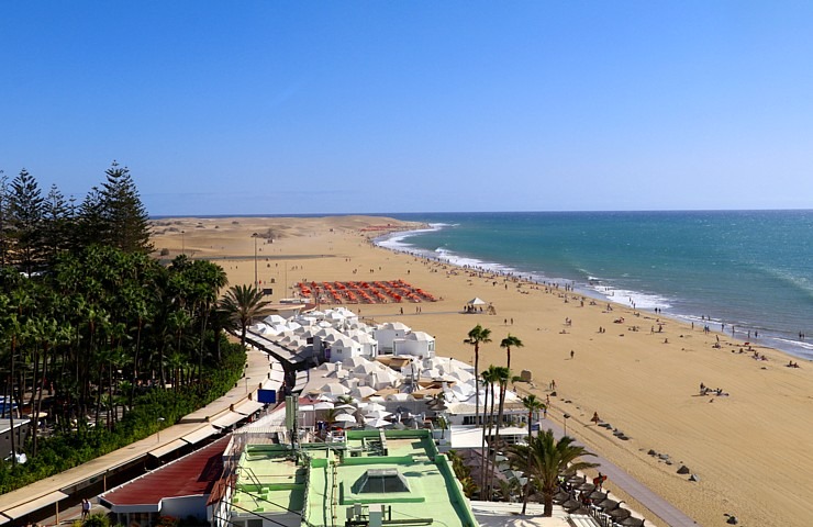 Iepazīstam modernu viesnīcu «Hotel Faro, a Lopesan Collection Hotel» Maspalomas kāpu tuvumā Grankanārijā. Sadarbībā ar Tez Tour Latvia 327979