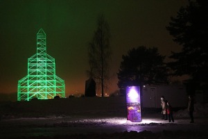 Latvijas Etnogrāfiskajā brīvdabas muzejā atklāts muzikāls «Ziemas gaismas dārzs» 21