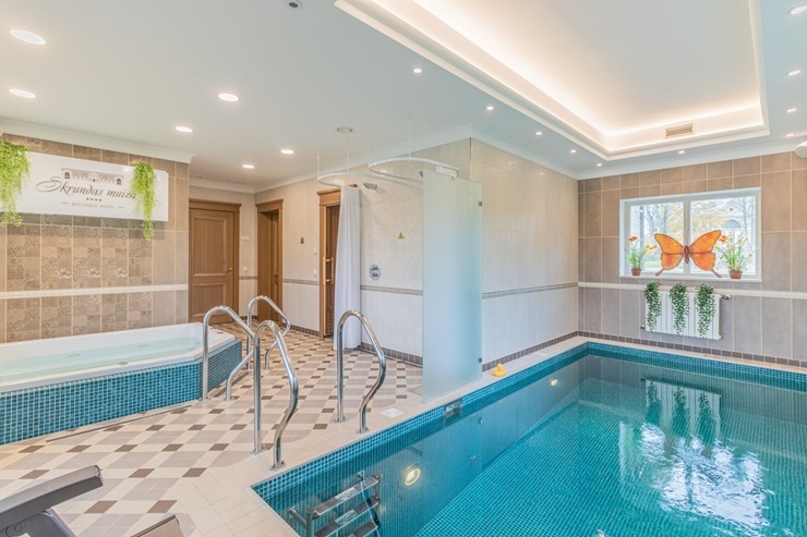 Viesnīca un SPA «Skrundas muiža» Kuldīgas novadā piedāvā baudīt ēdienu un atpūtu. Foto: skrundasmuiza.lv Viesnīca un SPA «Skrundas muiža» Kuldīgas novadā piedāvā baudīt ēdienu un atpūtu. Foto: skrundasmuiza.lv 331296