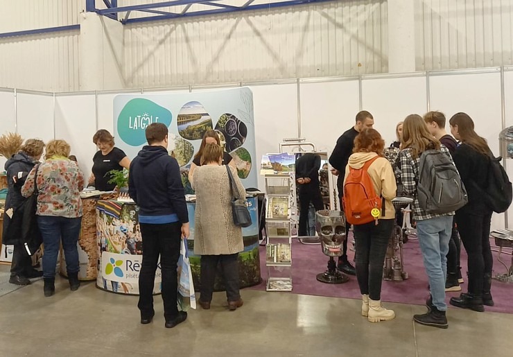 Viļņā notiek Lietuvas tūrisma izstāde «Adventur 2023». Foto: Līga Kondrāte 332194
