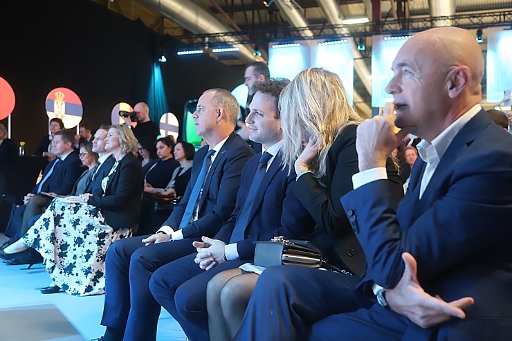 «Gada cilvēks tūrismā 2020-2022» laureāti tiek sveikti tūrisma izstādē «Balttour 2023». Foto: Rojs Maizītis «Gada cilvēks tūrismā 2020-2022» laureāti tiek sveikti tūrisma izstādē «Balttour 2023». Foto: Rojs Maizītis 332306