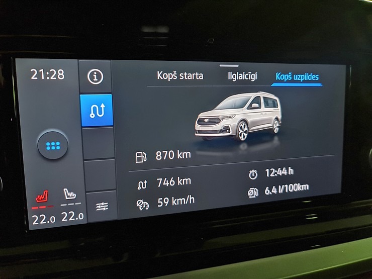 Travelnews.lv sadarbībā ar auto nomu «Europcar Latvija» izbrauc 721 km ar 7-vietīgo Ford Tourneo Connect Travelnews.lv sadarbībā ar auto nomu «Europcar Latvija» izbrauc 721 km ar 7-vietīgo Ford Tourneo Connect 333923