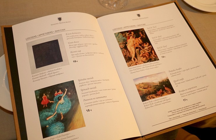 Vecrīgas restorāns «Seasons» un ševpavārs Timofejs Monahhovs prezentē Latvija unikālu ēdienkarti Vecrīgas restorāns «Seasons» un ševpavārs Timofejs Monahhovs prezentē Latvija unikālu ēdienkarti 334672
