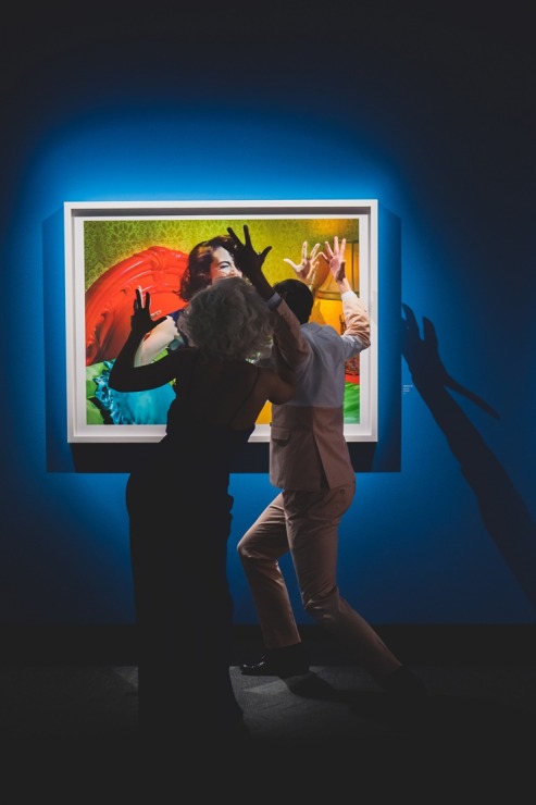 Mākslinieka Mailza Oldridža izstādes atklāšana muzejā «Fotografiska» Tallinā. Foto: Siim Loog 335477