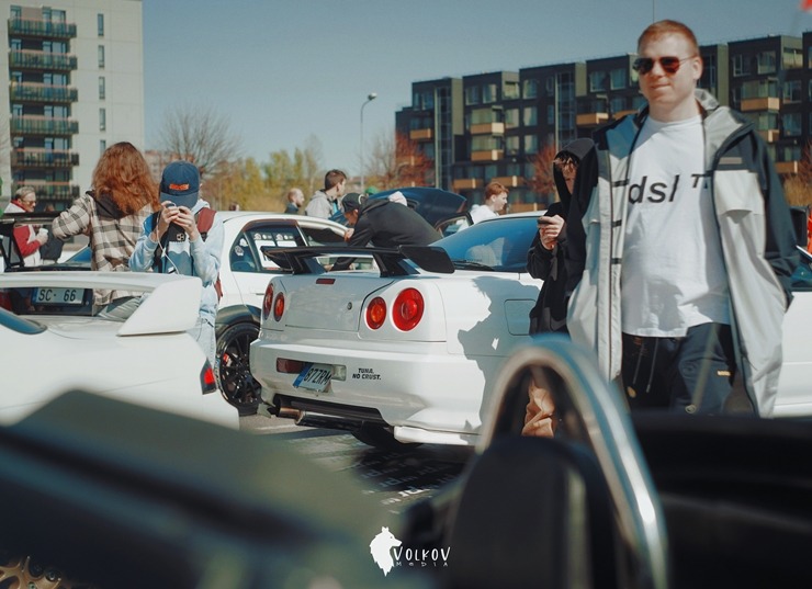 Japāņu automašīnu saietā «Japfest Riga» pulcējas 250 spēkratu īpašnieki no Baltijas. Foto: Sergejs Volkovs Japāņu automašīnu saietā «Japfest Riga» pulcējas 250 spēkratu īpašnieki no Baltijas. Foto: Sergejs Volkovs 335499