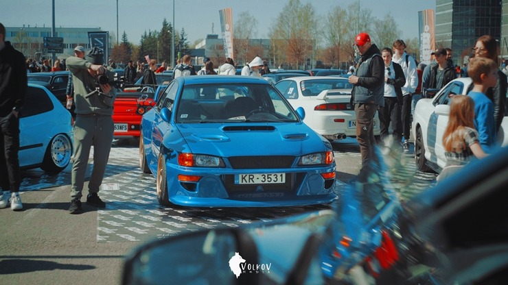 Japāņu automašīnu saietā «Japfest Riga» pulcējas 250 spēkratu īpašnieki no Baltijas. Foto: Sergejs Volkovs 335489