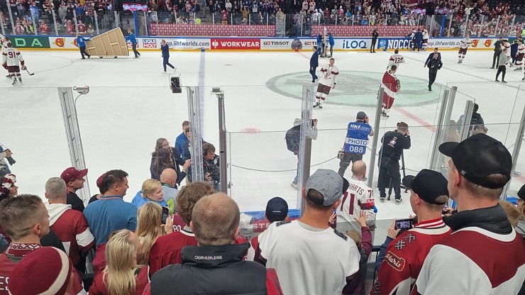 Latvieši svin bronzu un kronē Tamperi par Latvijas galvaspilsētu. Foto: Aivars Borovkovs 336905