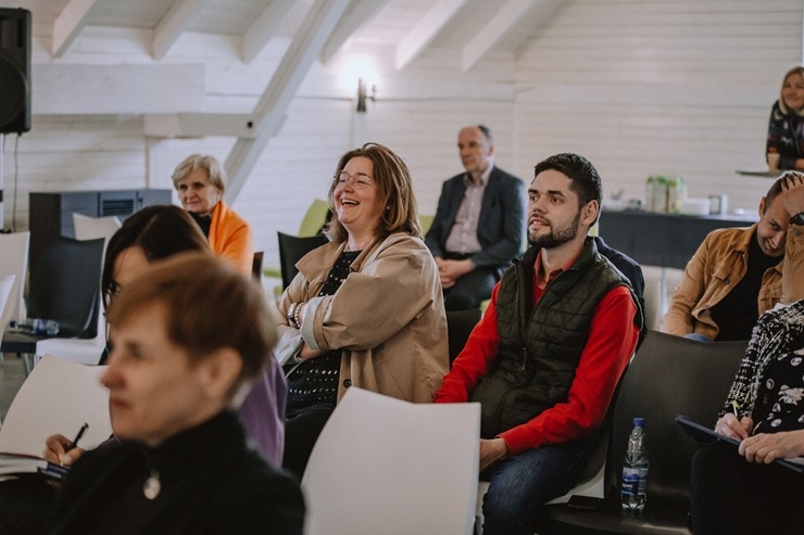 Lūznavas muižā pulcējas Latgales tūrisma profesionāļi uz semināru «Esi i dori». Foto: Dagnija Bernāne 337377