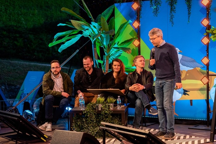 Zīmīgi foto mirkļi no sarunu festivāla LAMPA Cēsīs. Foto: Festivalslampa.lv 337871